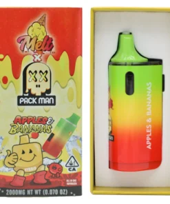 Melt x Packman-appels en -bananen