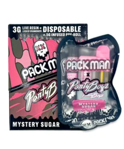 Mystery Sugar Packman x Party Boyz 3G wegwerpproduct