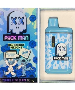 Packman Wegwerp-bosbessen-meloenen