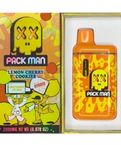 Packman Wegwerpkoekjes met citroen- en kersensmaak