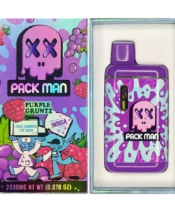 Packman Wegwerp Purple Gruntz